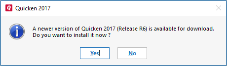 How do I update Quicken for Windows?